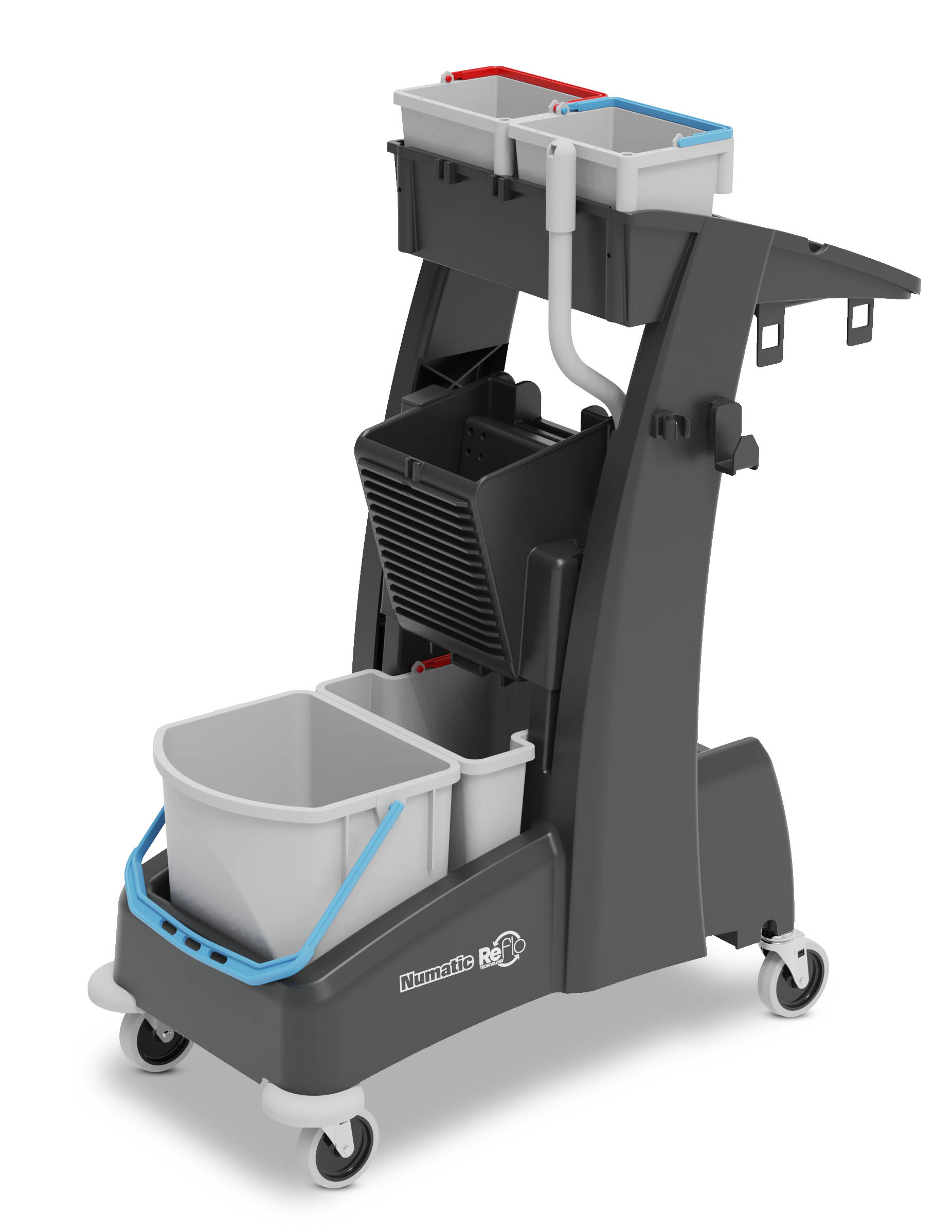 NUMATIC 915052 MulitCar Doppelfahrwagen MM3 | Reinigungswagen 